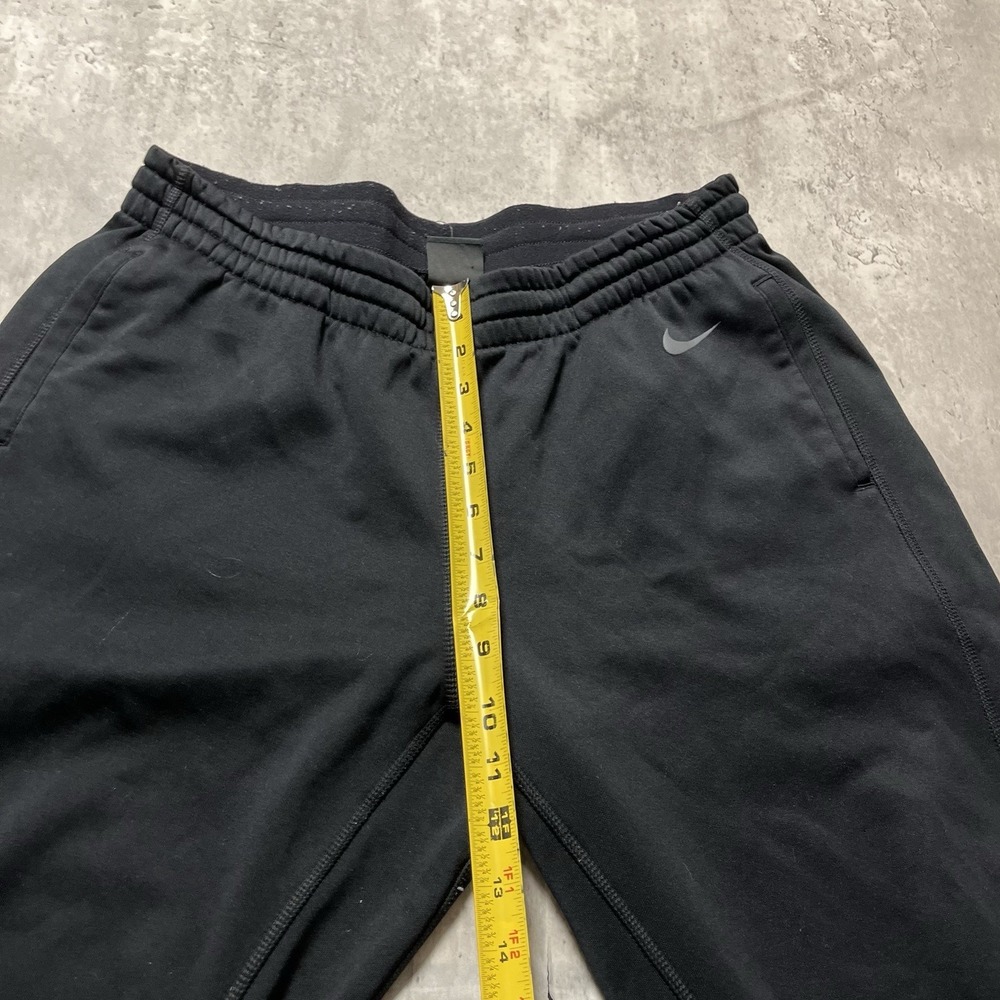 Nike Dri Fit Mens Jogger Pants Black Athletic Training Soccer Running L - Picture 4 of 10
